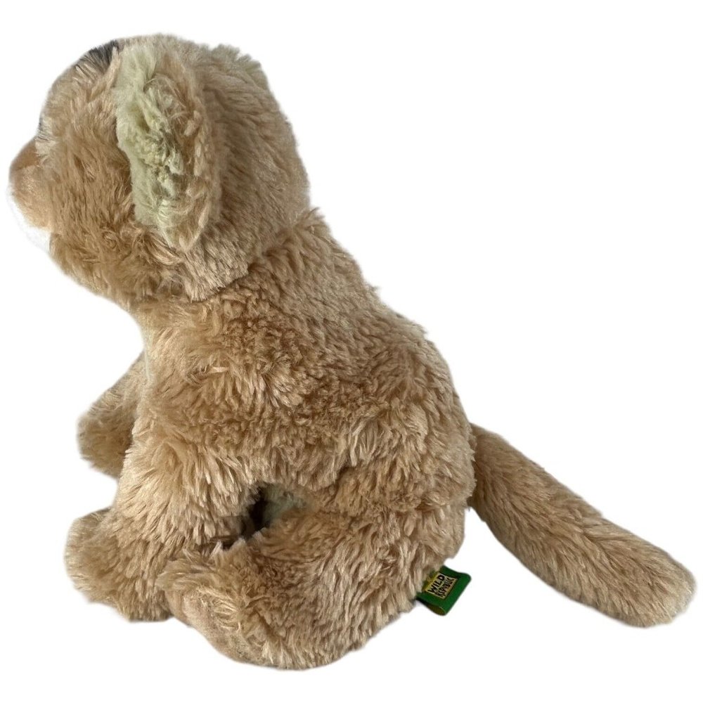 Wild Republic Baby Lion Cub Plush Soft Stuffed Animal Toy 12 Inch Tall Stuffie - Picture 6 of 10